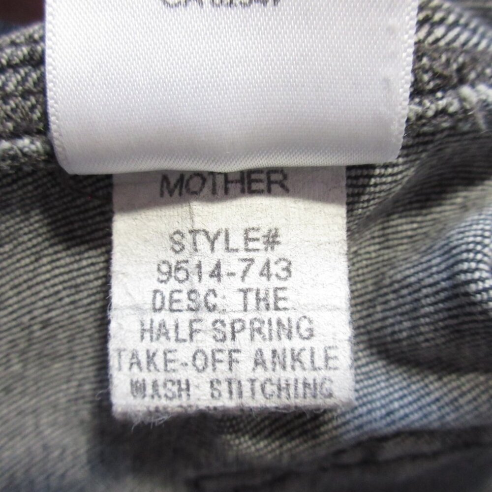 NWT Mother The Half Spring Take-Off Ankle Jumpsuit in Stitching In The Dark XS - Picture 10 of 12